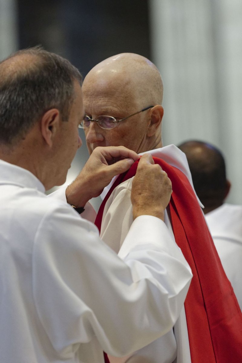Ordinations des diacres permanents 2022. © Yannick Boschat / Diocèse de Paris.