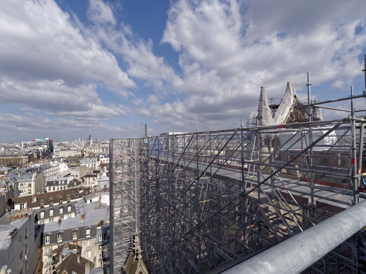 Notre-Dame de Paris, deux ans après. © Yannick Boschat / Diocèse de Paris.