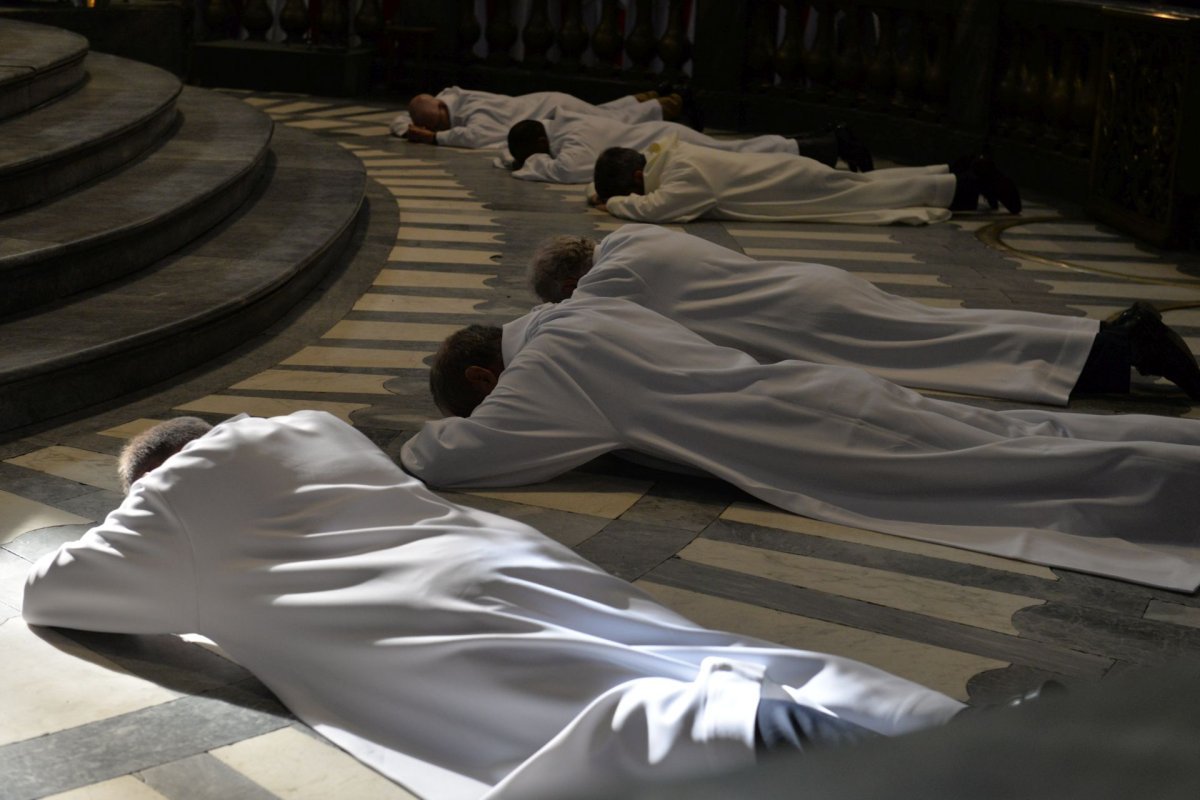 Ordinations des diacres permanents 2022. © Marie-Christine Bertin / Diocèse de Paris.