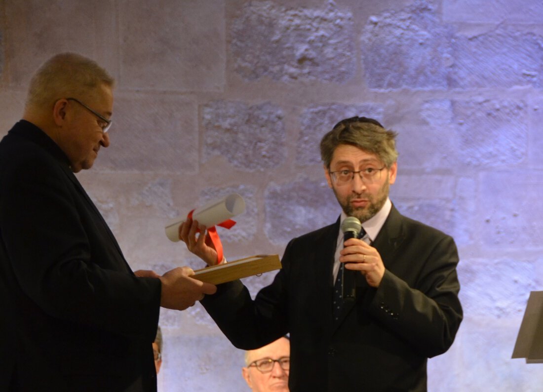 Remise de la Déclaration. © Marie-Christine Bertin / Diocèse de Paris.