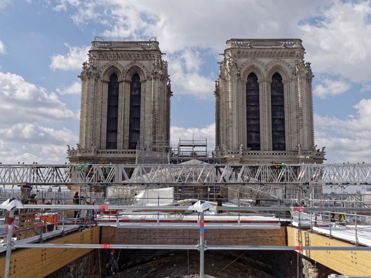 Notre-Dame de Paris, deux ans après. © Yannick Boschat / Diocèse de Paris.