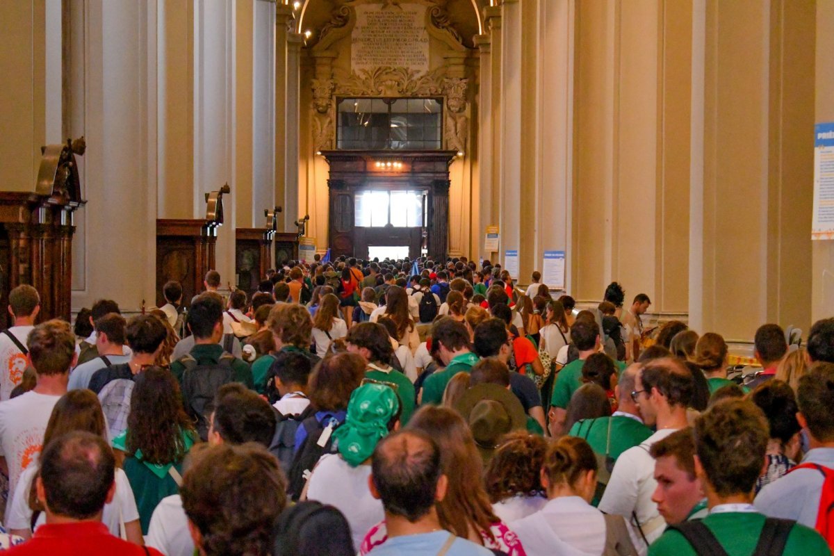 Jubilé des jeunes. © Clémence Vecten - Diocèse Paris.