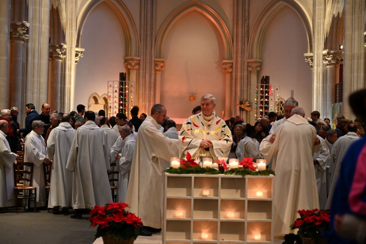 Messe à Saint-Ignace. © Marie-Christine Bertin / Diocèse de Paris.