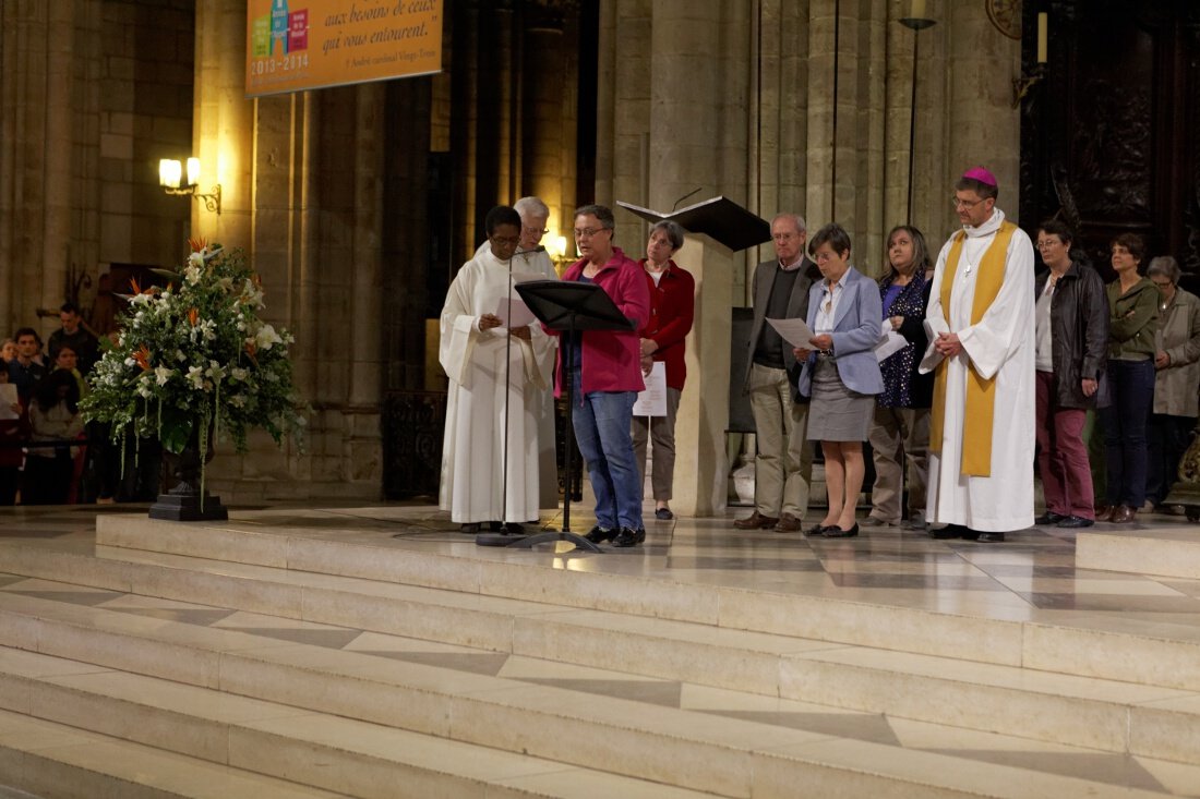 Intentions de prières. © Yannick Boschat / Diocèse de Paris.