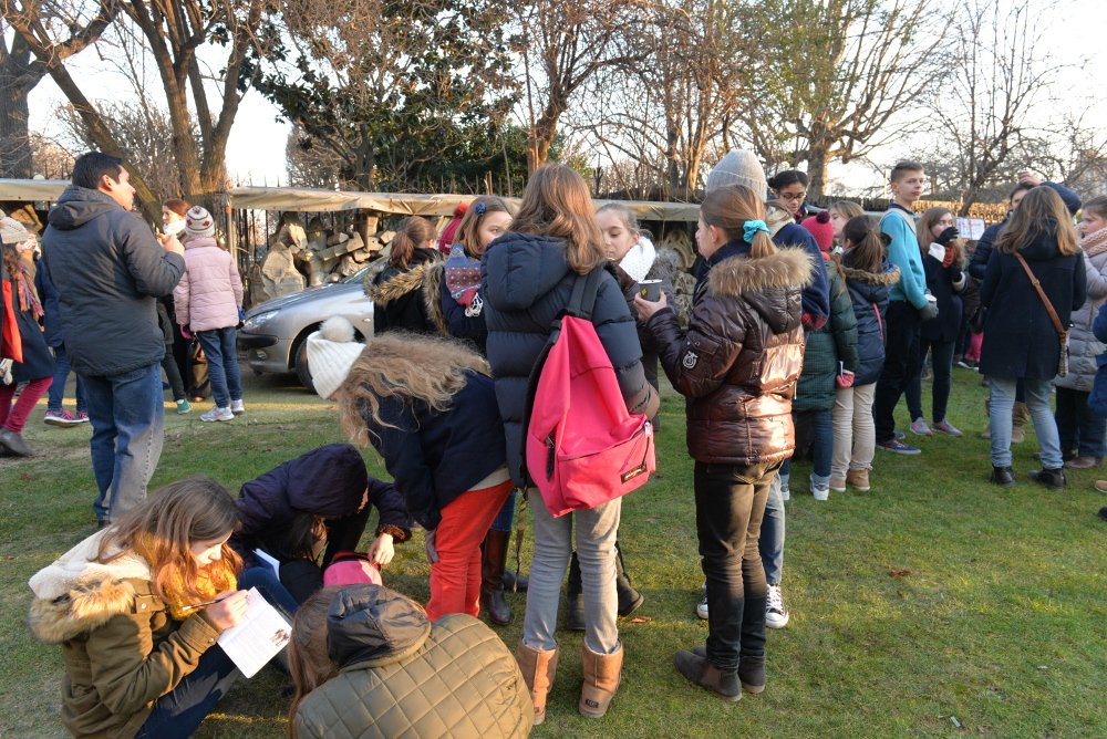 Rassemblement des sixièmes 2017 - chocolat chaud à Notre-Dame 2. © Marie-Christine Bertin/Diocèse de Paris.
