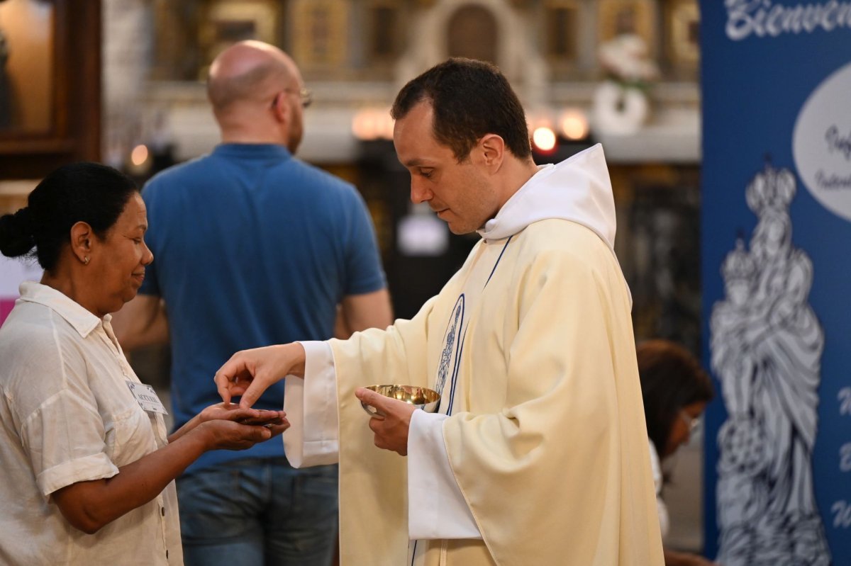 Messe des nouveaux prêtres à Notre-Dame des Victoires. © Marie-Christine Bertin / Diocèse de Paris.