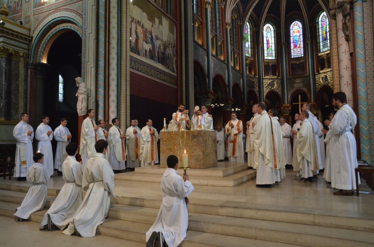 Messe pour les vocations 2019. © Michel Pourny / Diocèse de Paris.