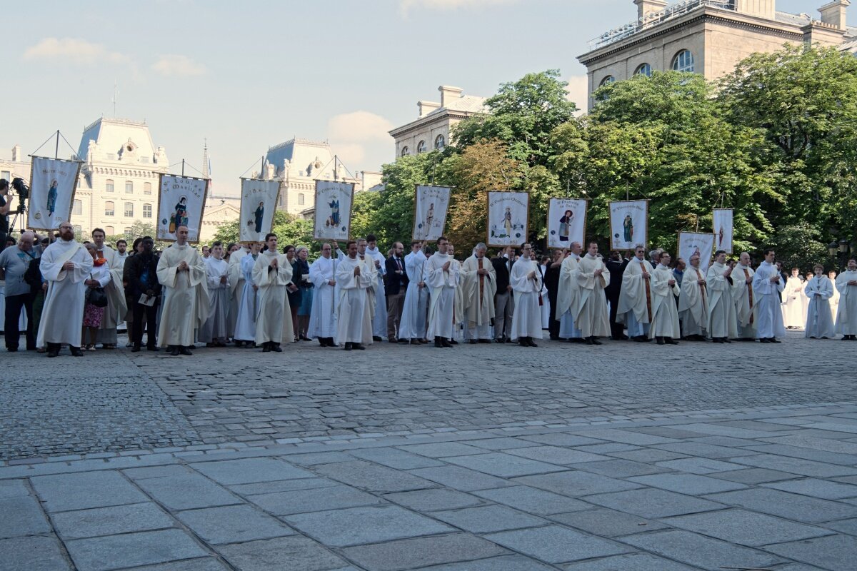 Appel des ordinands. © Yannick Boschat / Diocèse de Paris.