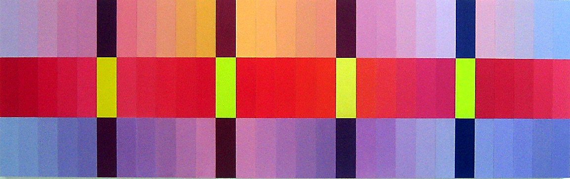 Lumière de la Résurrection. © Shin Shimizu Peinture acrylique sur papier japonais, 200x63cm 
