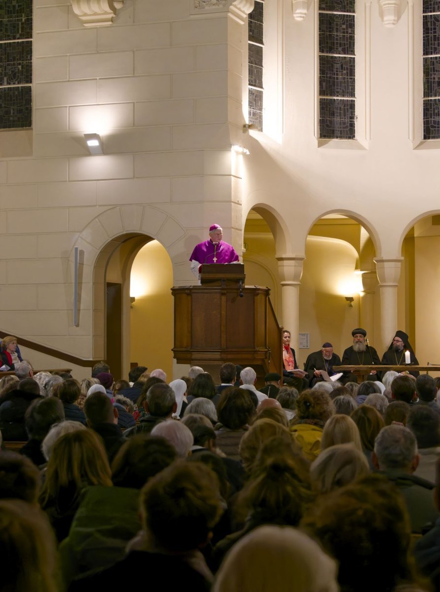 Célébration régionale de la Semaine de l'unité des chrétiens 2025. © Yannick Boschat / Diocèse de Paris.