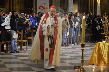 Lancement diocésain des JMJ de Cracovie. © D. R..
