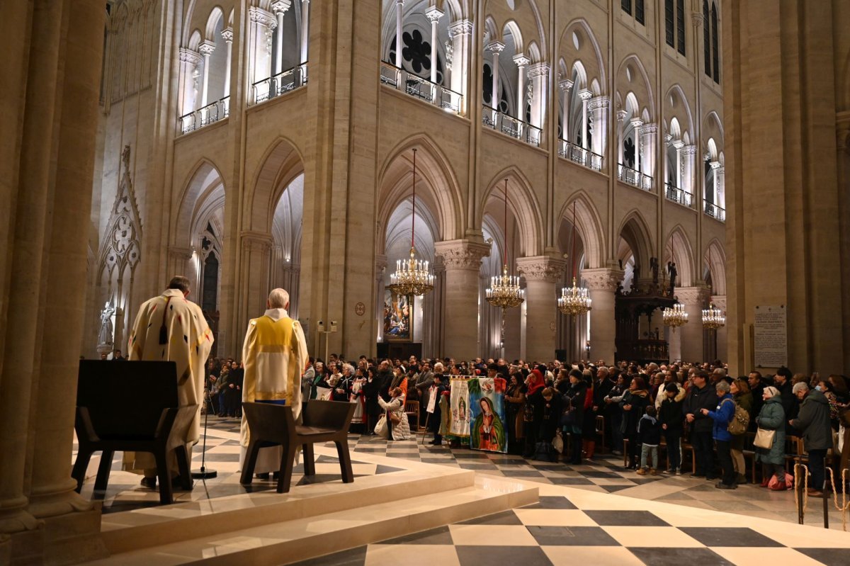Fête de Notre Dame de Guadalupe 2024. © Marie-Christine Bertin / Diocèse de Paris.