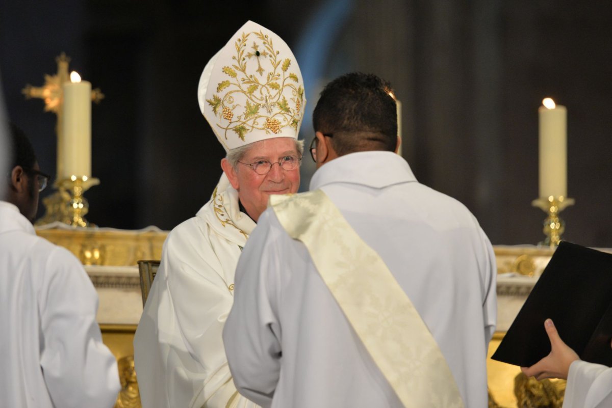 Ordination sacerdotale 2022 : ordination. © Marie-Christine Bertin / Diocèse de Paris.