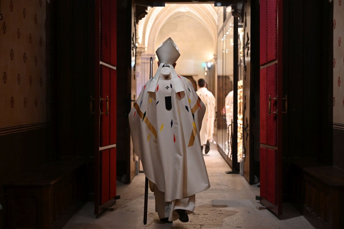 Messe pour l'anniversaire de la Faculté Notre-Dame, du Séminaire de (…). © Marie-Christine Bertin / Diocèse de Paris.