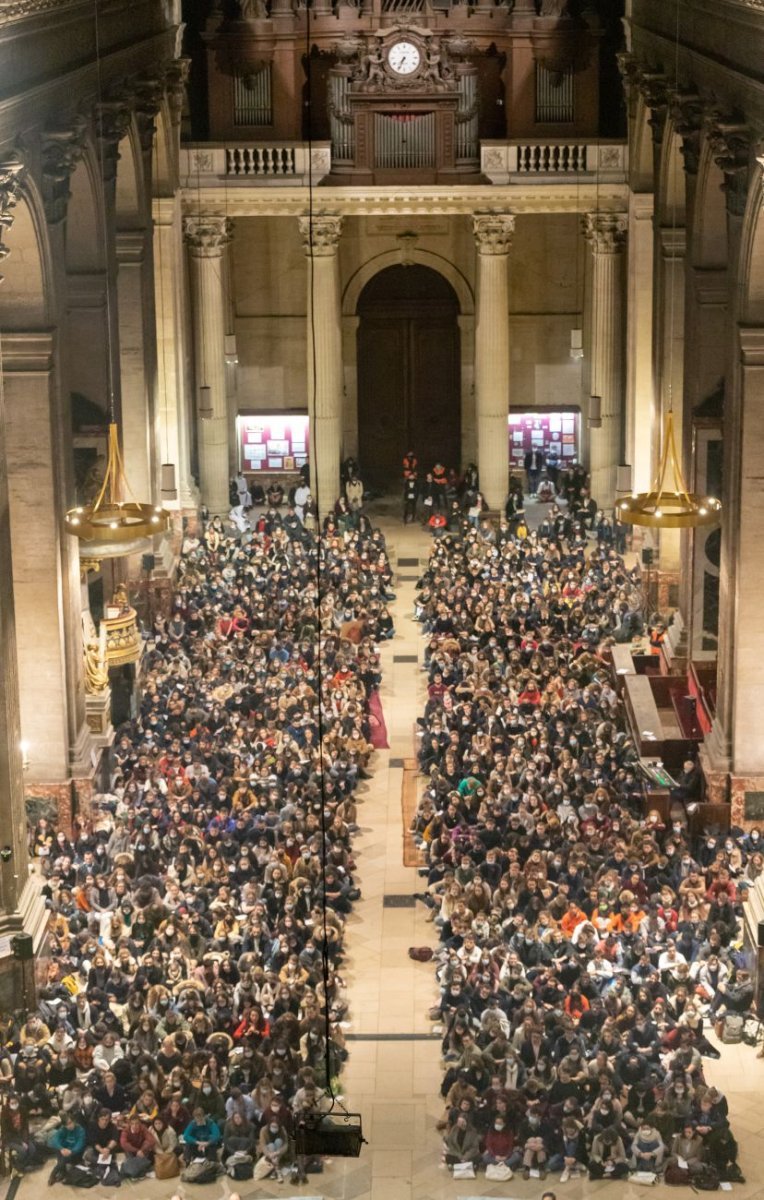 Messe des étudiants d'Île-de-France 2021. © Binet Photo Polytechnique.