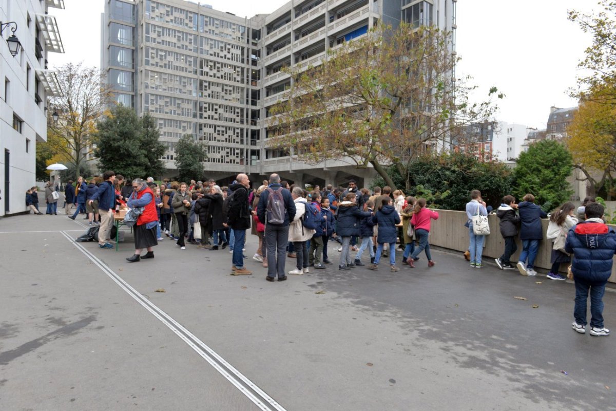 Rassemblement des sixièmes en 2022. © Marie-Christine Bertin / Diocèse de Paris.