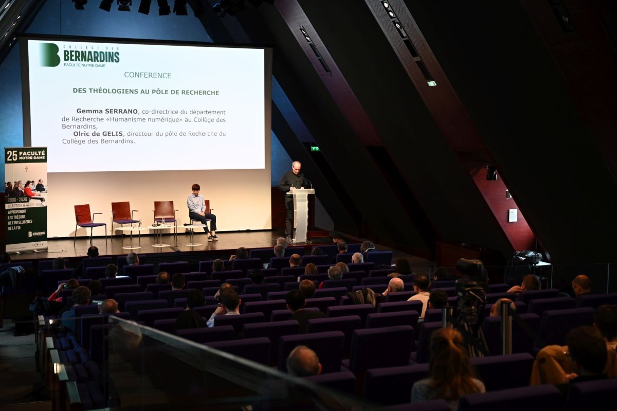 Colloque “Quelle théologie pour une faculté diocésaine ?”. © Marie-Christine Bertin / Diocèse de Paris.