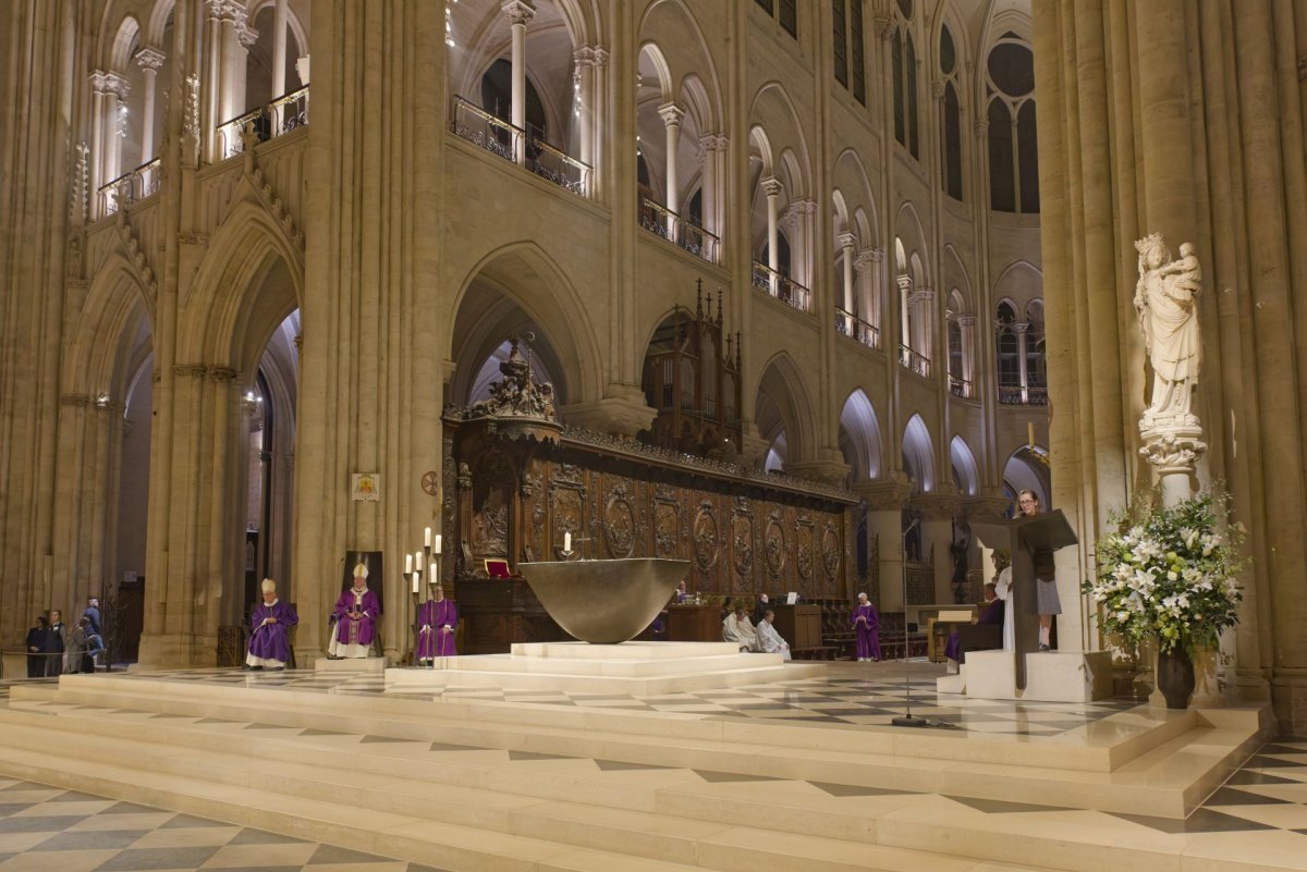 Messe à l'intention du cardinal André Vingt-Trois, archevêque émérite (…). © Yannick Boschat / Diocèse de Paris.