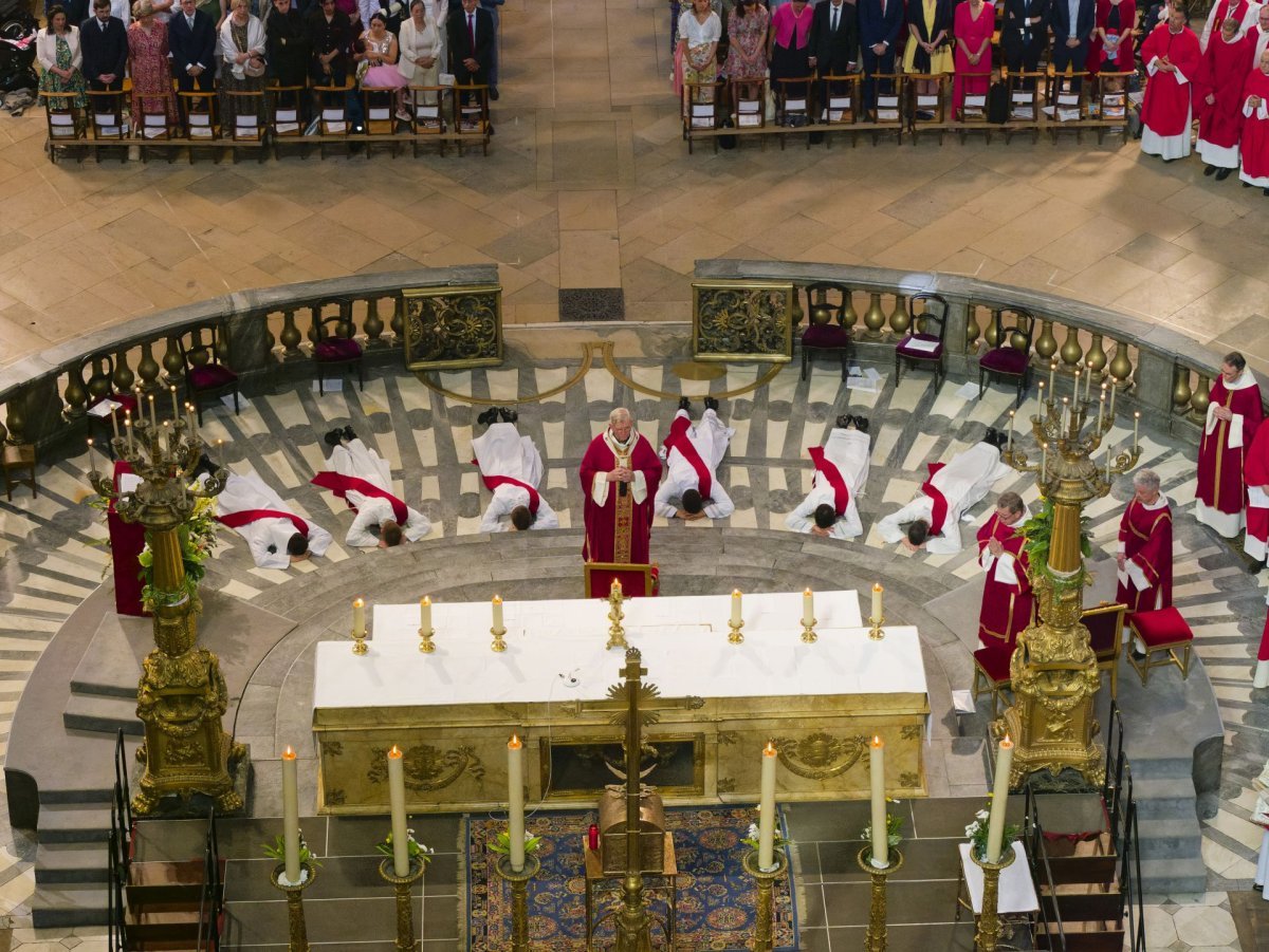 Ordination sacerdotale 2024. © Yannick Boschat / Diocèse de Paris.