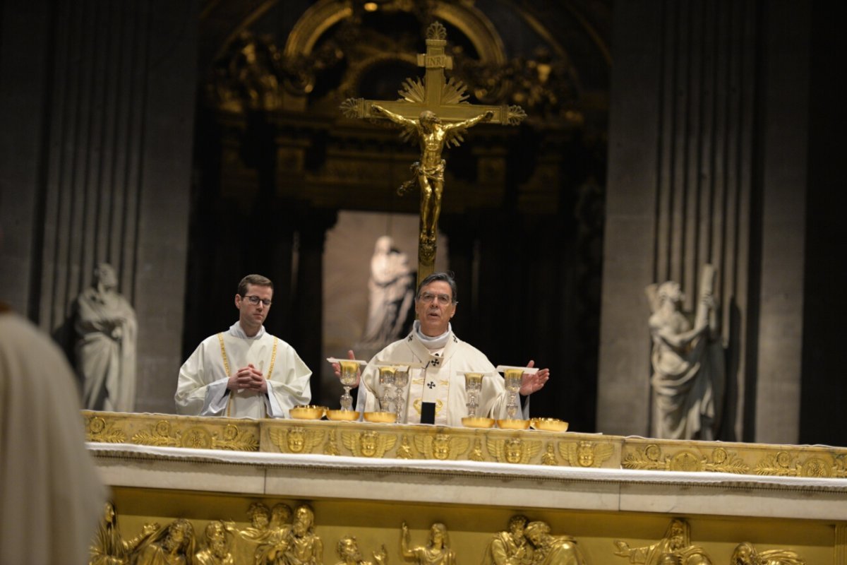 Messe des étudiants d'Île-de-France 2019. © Marie-Christine Bertin / Diocèse de Paris.