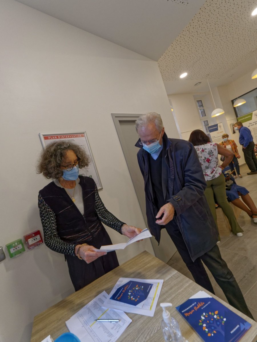 Inauguration de la Maison Bakhita. © Yannick Boschat / Diocèse de Paris.