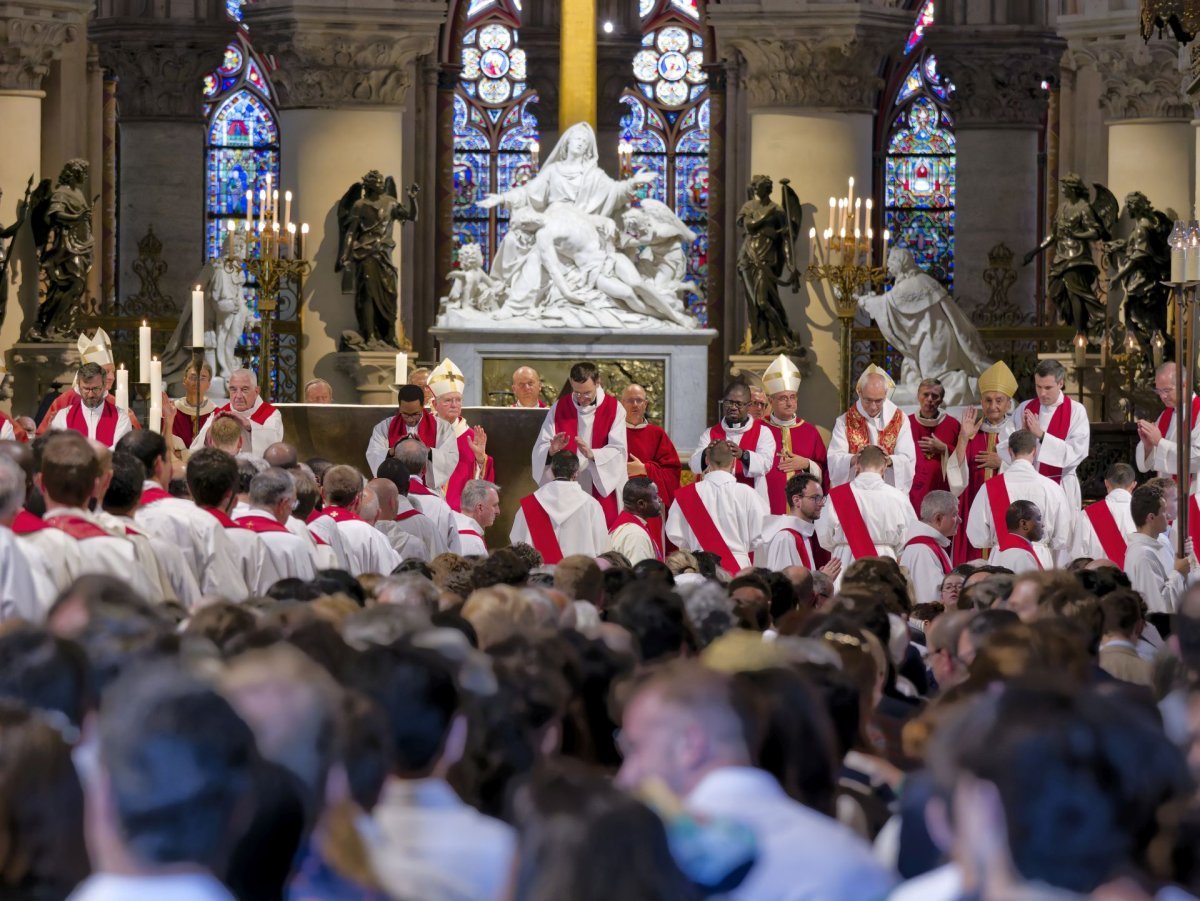 Ordinations sacerdotales 2025. © Yannick Boschat / Diocèse de Paris.