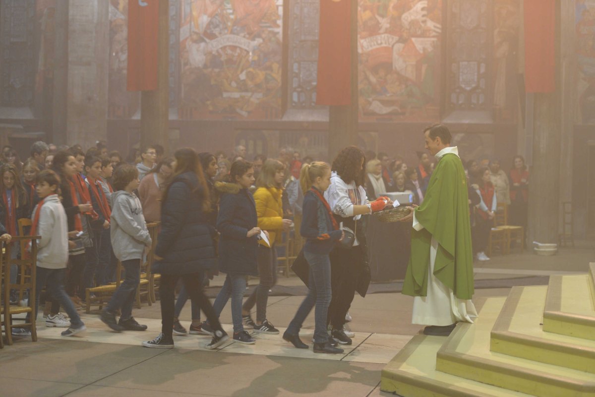 Rassemblement des jeunes confirmés en 2020. © Marie Christine Bertin / Diocèse de Paris.