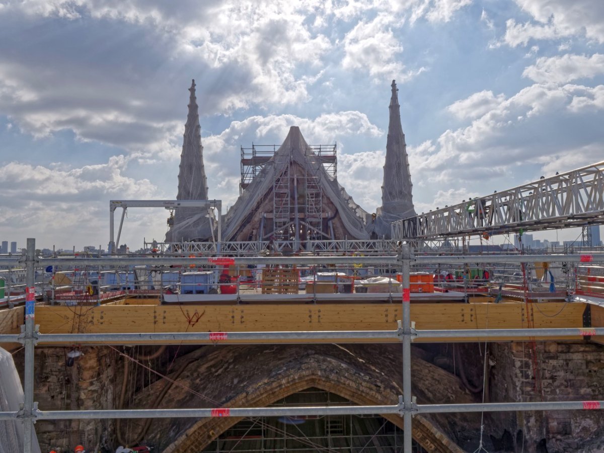 Notre-Dame de Paris, deux ans après. © Yannick Boschat / Diocèse de Paris.