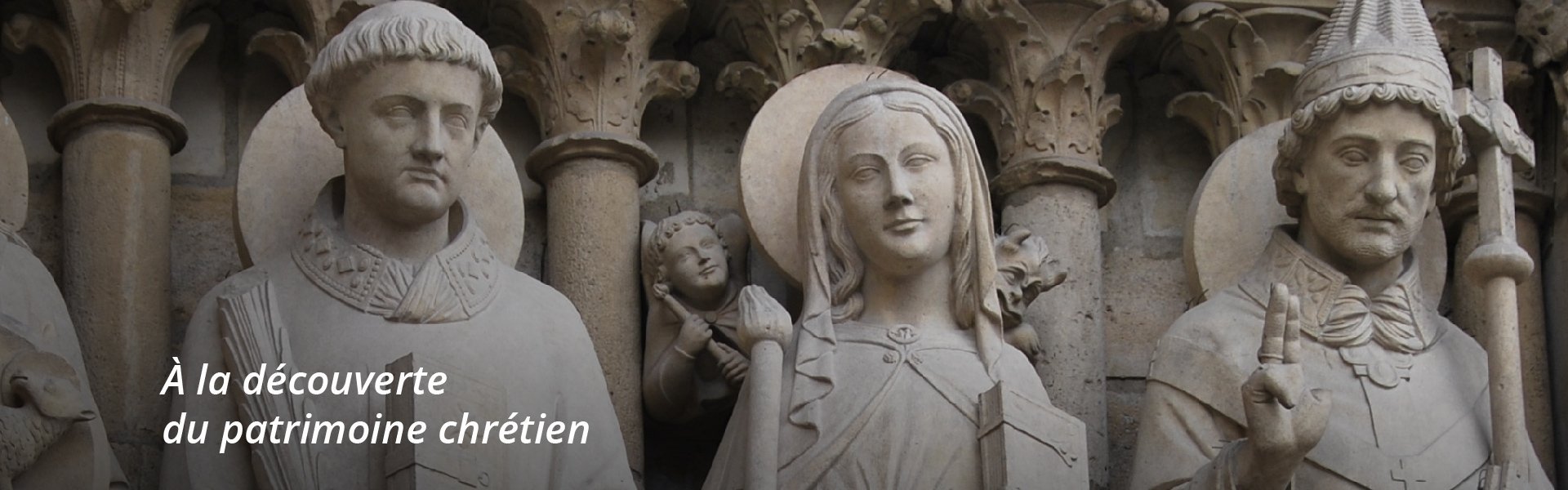 Sainte Geneviève à Notre-Dame de Paris. (c) Diana Pichard.