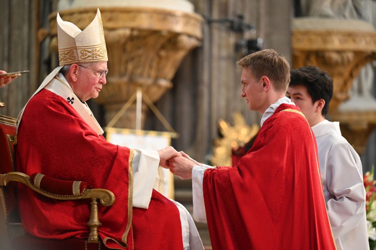 Ordination sacerdotale 2024. © Marie-Christine Bertin / Diocèse de Paris.
