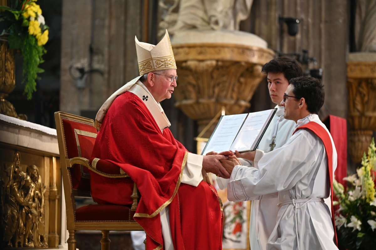 Ordination sacerdotale 2024. © Marie-Christine Bertin / Diocèse de Paris.