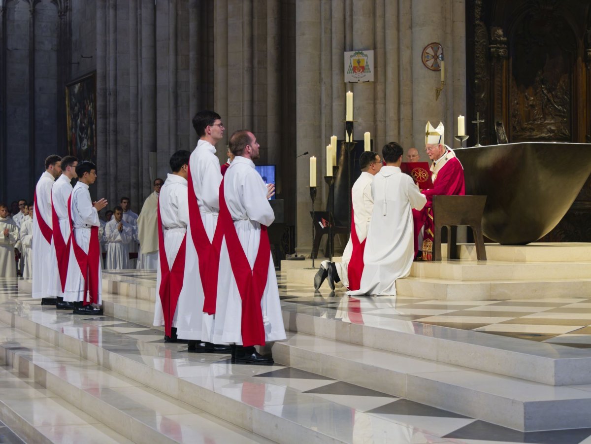 Ordinations sacerdotales 2026. © Yannick Boschat / Diocèse de Paris.