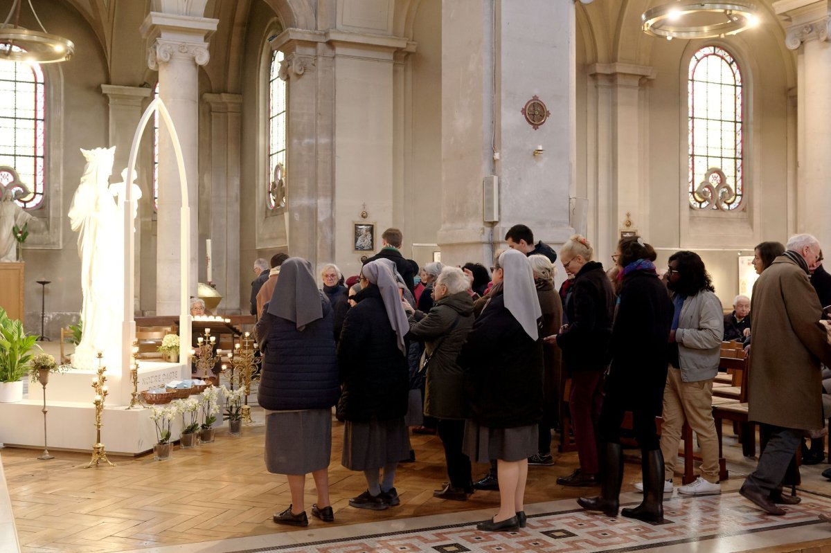 Étape 13 à Notre-Dame des Champs. © Trung Hieu Do / Diocèse de Paris.