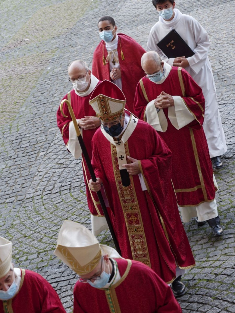 Ordinations des diacres permanents 2021. © Yannick Boschat / Diocèse de Paris.