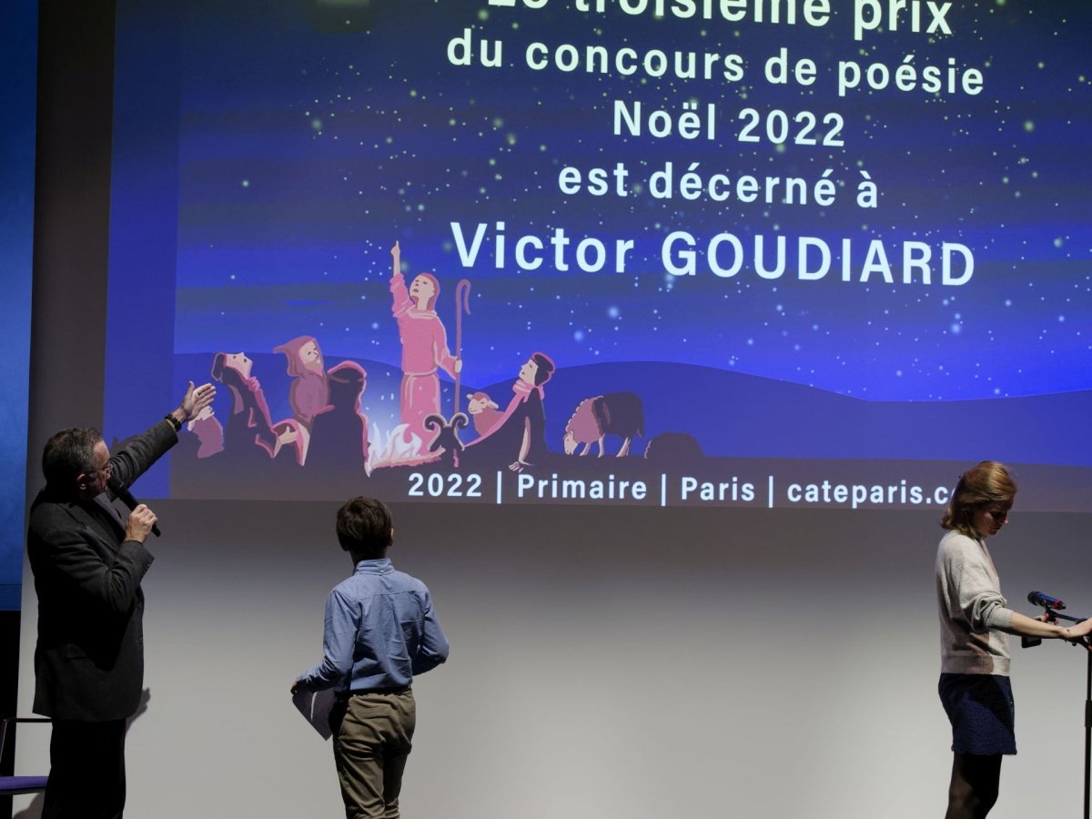 Concours de poésie 2022 : “Paix sur la Terre”. © Yannick Boschat / Diocèse de Paris.