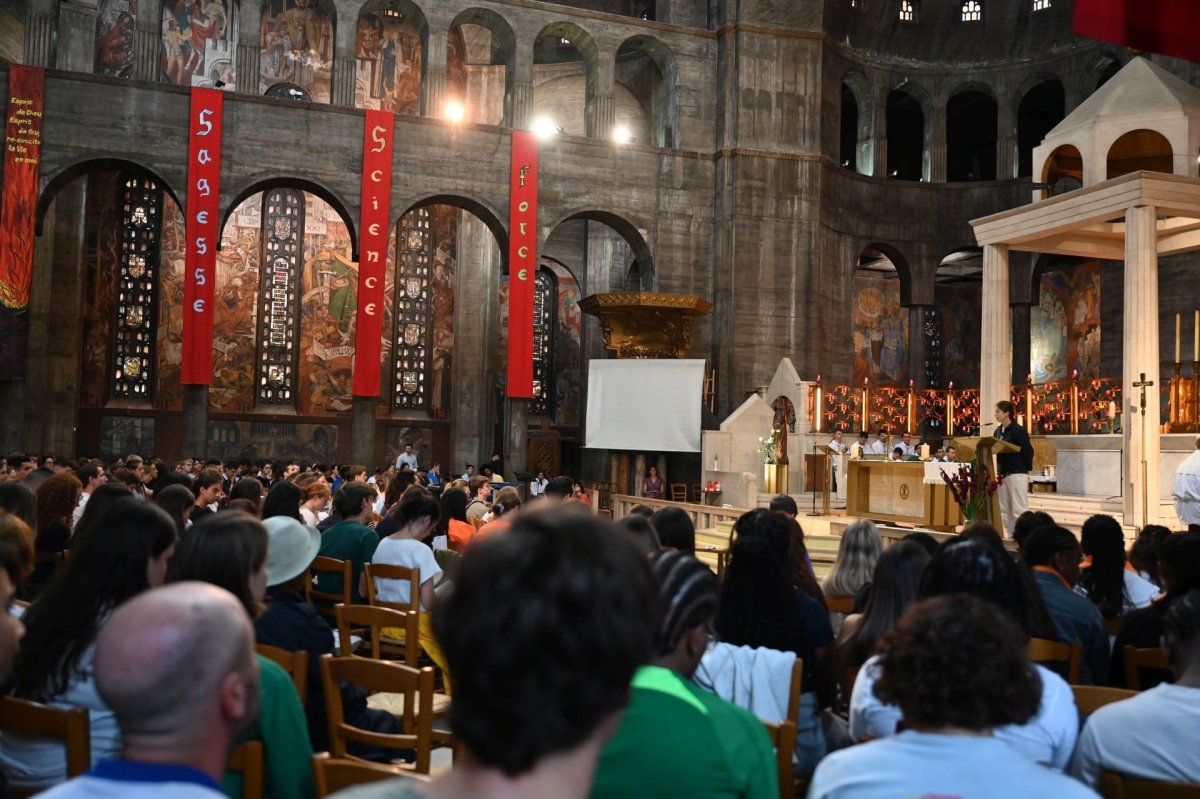 Messe d'envoi au Jubilé des jeunes. © Marie-Christine Bertin / Diocèse de Paris.