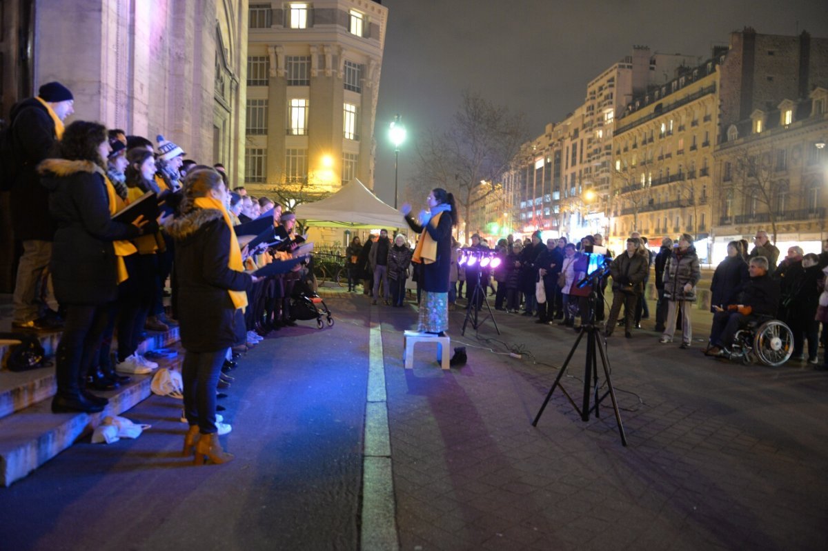 Soirée sainte Geneviève à Notre-Dame des Champs (6e). © Marie Christine Bertin / Diocèse de Paris.