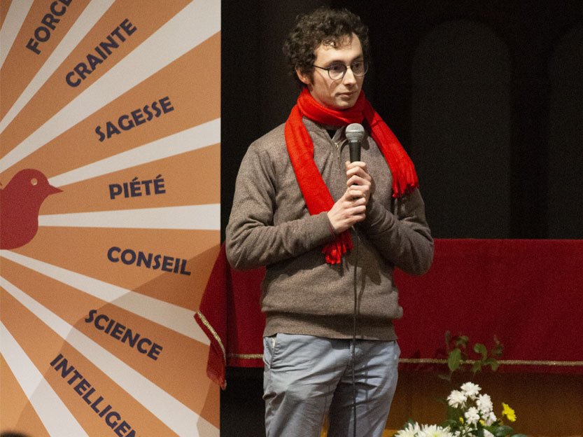 Rassemblement des jeunes confirmés 2023. © Mathilde Bertrand / Diocèse de Paris.