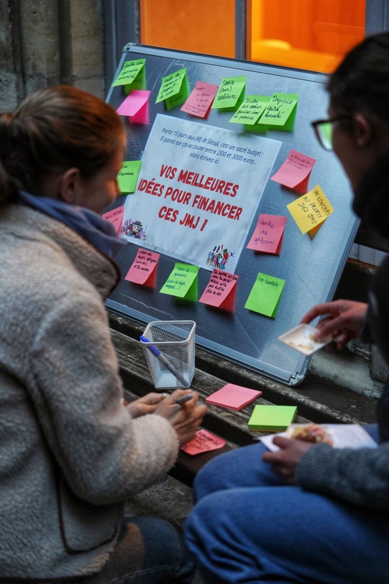 Soirée JMJ du 19 mai. © Illian Calle - Diocèse Paris.