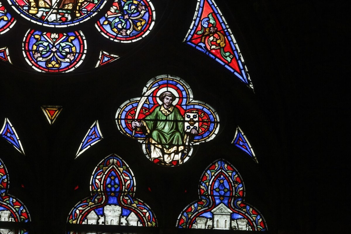 Saint Éleuthère, grande sacristie, Notre-Dame de Paris. © Yannick Boschat / Diocèse de Paris.