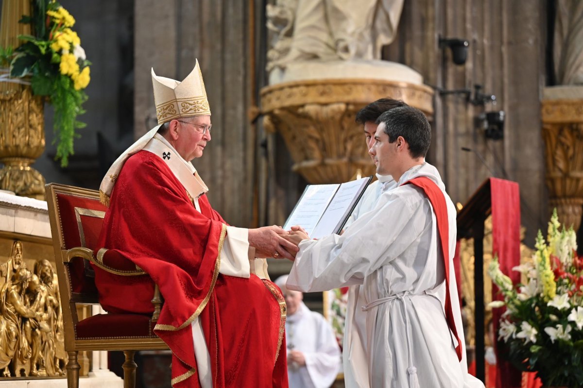 Ordination sacerdotale 2024. © Marie-Christine Bertin / Diocèse de Paris.