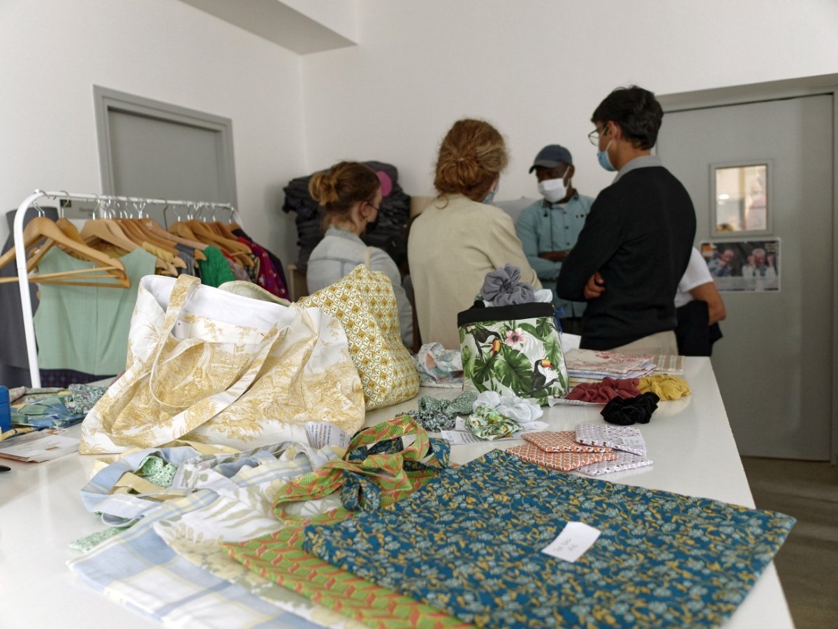 Inauguration de la Maison Bakhita. © Dominique Boschat / Diocèse de Paris.