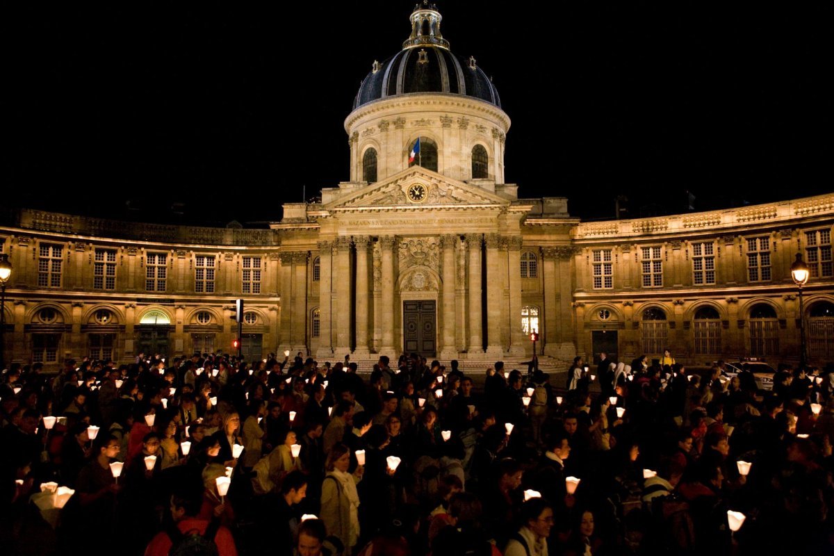 Chemin de Lumière à minuit. © Virginia Castro / Ciric – Reproduction interdite.